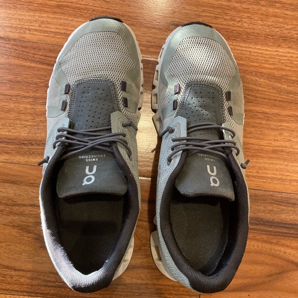 On Cloud 5 Running Shoes Womens 7.5 Sneakers Athletic Walking Training Gray - Picture 10 of 10